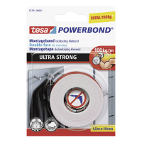 Tesa Powerbond Ultra Strong dubbelzijdig tape 19 mm x 1,5 m 55791 202383