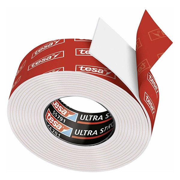 Tesa Powerbond Ultra Strong dubbelzijdig tape 19 mm x 1,5 m 55791 202383 - 3