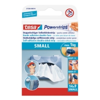 Tesa Powerstrips small (14 stuks) 57550 57550-00014-01 57550-00014-21 202265