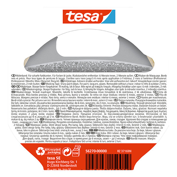 Tesa Professional schilderstape 25 mm x 25 m 203356 - 4
