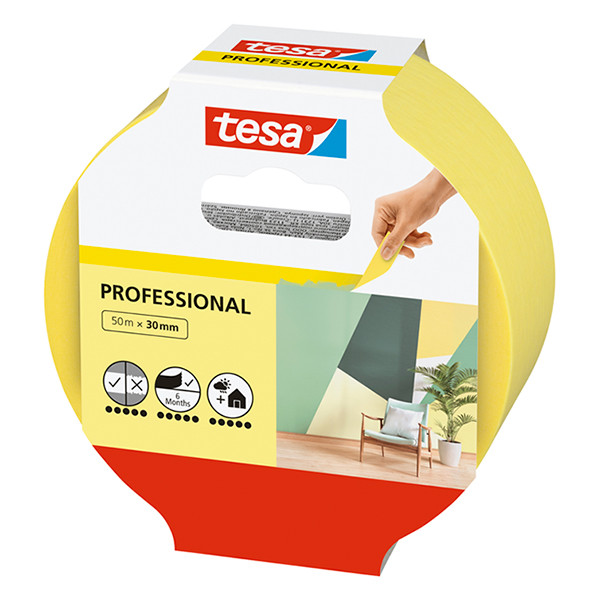 Tesa Professional schilderstape 30 mm x 50 m 56299-00000-00 203359 - 3