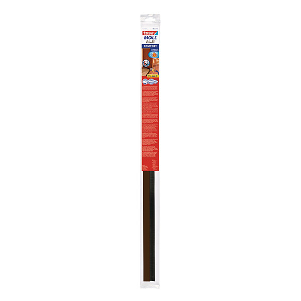 Tesa TesaMoll Comfort dorpelstrip bruin 40 mm x 1 m 203324 - 2
