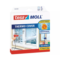 Tesa TesaMoll Thermo Cover isolatiefolie transparant 1,7 m x 1,5 m (2,55m²) 203329