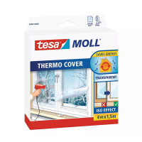Tesa TesaMoll Thermo Cover isolatiefolie transparant 4 m x 1,5 m (6m²) 05432-00000-01 203330
