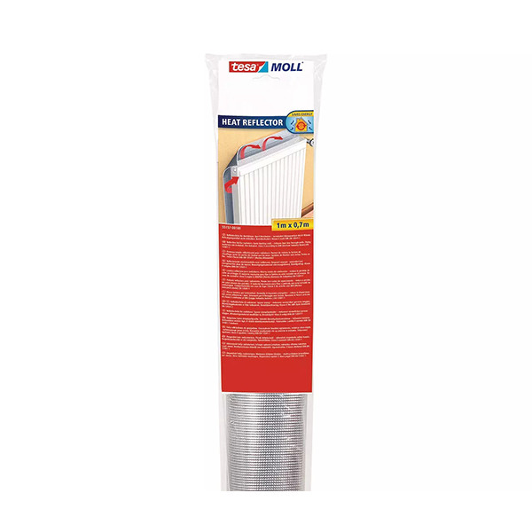 Tesa TesaMoll radiatorfolie aluminium 1 m x 0,7 m 203331 - 1