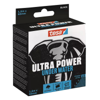 Tesa Ultra Power Under Water reparatietape zwart 50 mm x 1,5 m 203298
