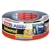 Tesa extra Power Universal duct tape 50 mm x 50 m (1 rol) grijs 203376