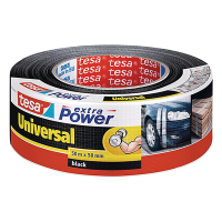Tesa extra Power Universal duct tape 50 mm x 50 m (1 rol) zwart 203377