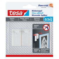 Tesa klevende spijker voor gevoelige oppervlakken 0,5 kg (2 stuks) 77772-00000-02 202300