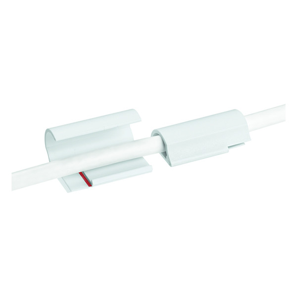 Tesa powerstrips kabelclips zelfklevend wit (5 stuks) 202352 - 2