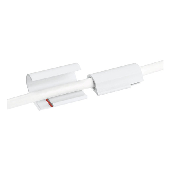 Tesa powerstrips kabelclips zelfklevend wit (5 stuks) 202352 - 5
