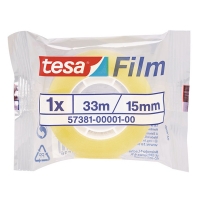 Tesa standaard plakband 15 mm x 33 m 202290
