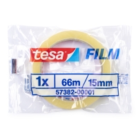 Tesa standaard plakband 15 mm x 66 m 202291