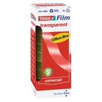 Tesa transparante plakband 15 mm x 33 m (10 rollen) 202287