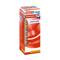 Tesa transparante plakband 19 mm x 33 m (8 rollen) 202422