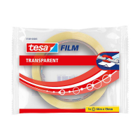 Tesa transparante plakband 19 mm x 66 m 202368