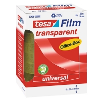 Tesa transparante plakband 19 mm x 66 m (8 rollen) 202252