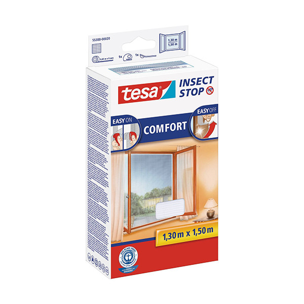 Tesa vliegengaas Insect Stop comfort voor dakramen (120 x 140 cm, wit) 55881-00020-00 203361 - 1