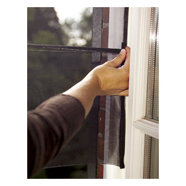 Tesa vliegengaas Insect Stop standaard deur 2 x (65 x 220 cm, antraciet) STE00022 - 2
