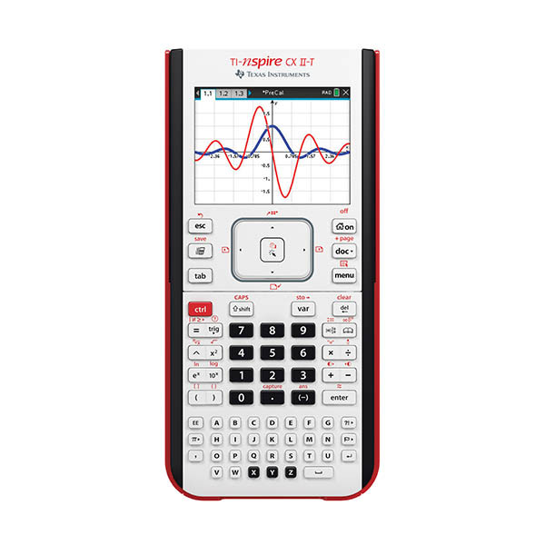 Texas-Instruments Texas Instruments TI-Nspire CX II-T kleur grafische rekenmachine 5808850 NSCX2/TBL/3E14 206020 - 1