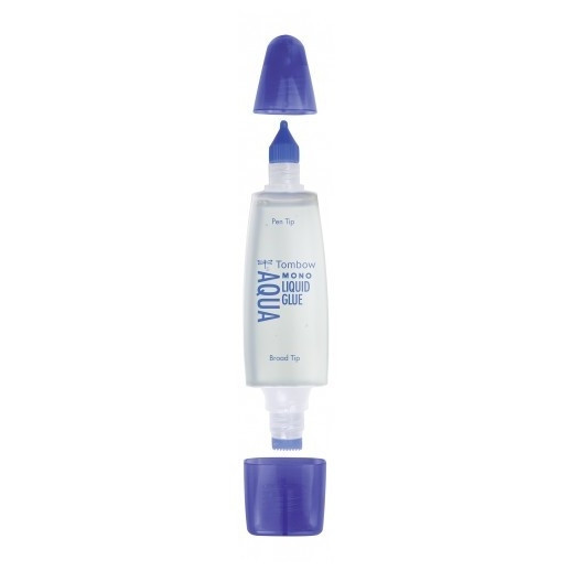 Tombow vloeibare lijm met twee punten Aqua (50 ml) PT-WTC 241500 - 1