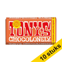 Aanbieding: 10x Tony's Chocolonely Karamel Zeezout chocoladereep 180 gram