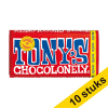 Aanbieding: 10x Tony's Chocolonely Melk chocoladereep 180 gram