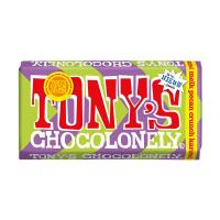 Tony's Chocolonely Melk Pecan Crunch Karamel chocoladereep 180 gram 137220