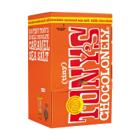 Tony's Chocolonely Tiny Melk Karamel Zeezout chocolade (100 stuks) 137242