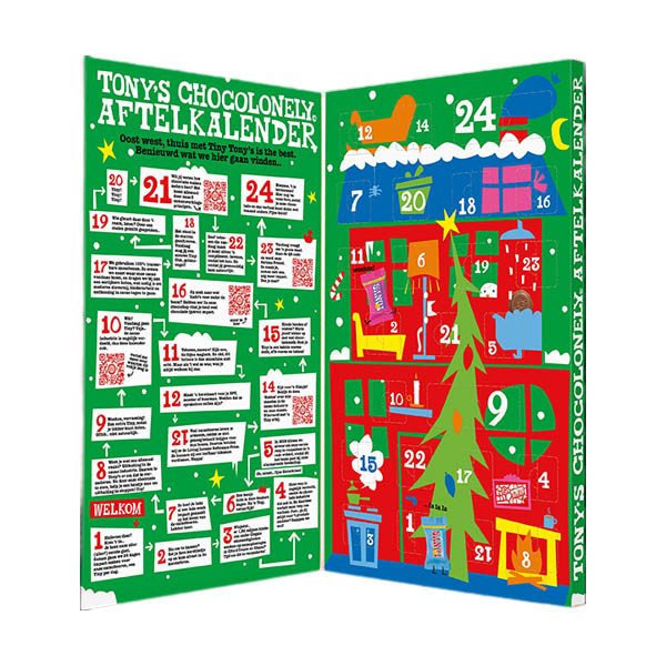Tony's Chocolonely Tiny's Kerstkalender groot 137273 - 2