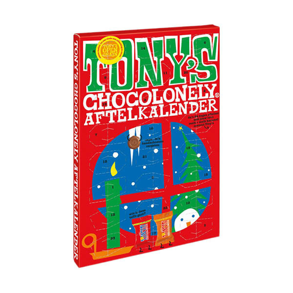 Tony's Chocolonely Tiny's Kerstkalender klein 137275 - 1