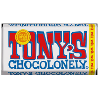 Tony's Chocolonely Wit chocoladereep 180 gram 137168