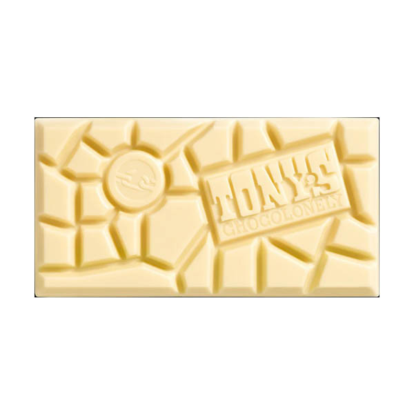 Tony's Chocolonely Wit chocoladereep 180 gram 137168 - 3