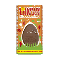 Tony's Chocolonely paasreep Melk Karamel Zeezout 180 gram 200356
