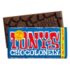 Tony's Chocolonely puur chocoladereep zomaar 180 gram 17425 423294 - 2