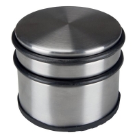 Toolland deurstopper 1 kg chroom/zwart TL74051 400613