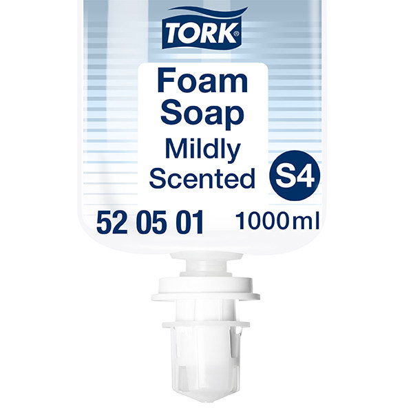 Tork 520501 schuimzeep geparfumeerd geschikt voor Tork S4-dispenser (1 liter) 520501 STO00011 - 1