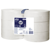 Tork Jumbo 120272 toiletpapier 2-laags 6 rollen geschikt voor Tork T1 dispenser 120272 STO00118