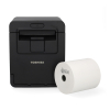 Toshiba HSP-100 ticketprinter met USB bundel met 5x kassarol 80x80x12 thermo wit 832340 - 1