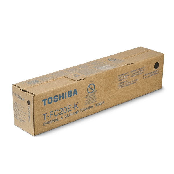 Toshiba T-FC20E-K toner zwart (origineel) 6AJ00000066 078662 - 1