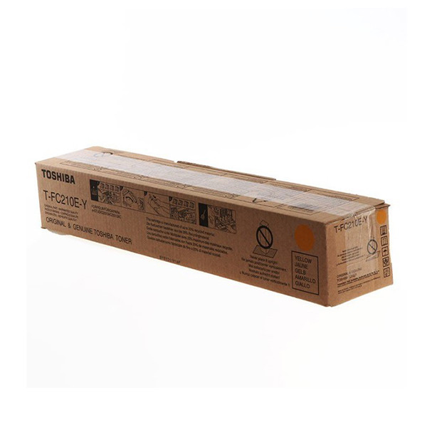 Toshiba T-FC210E-Y toner geel (origineel) 6AJ00000168 078432 - 1