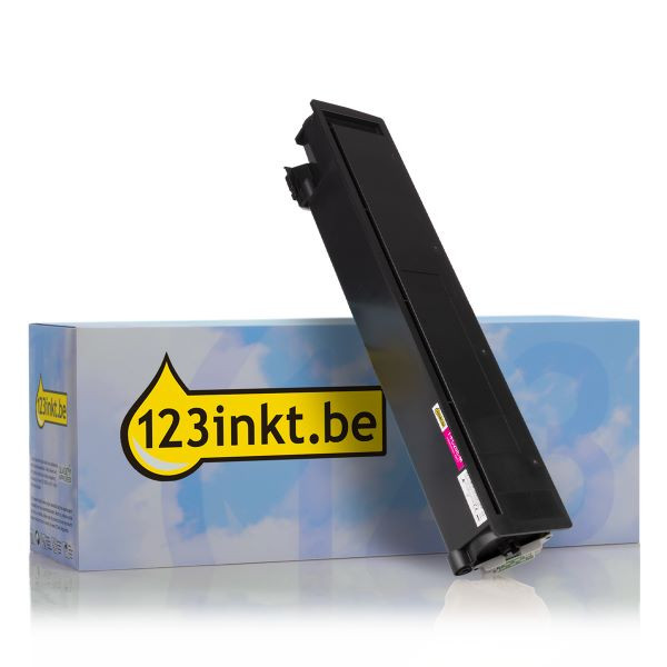 Toshiba T-FC25E-M toner magenta (123inkt huismerk) 6AJ00000078C 078699 - 1