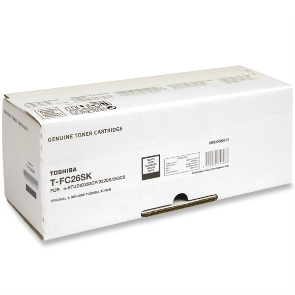 Toshiba T-FC26SK toner zwart (origineel) 6B000000374 078686 - 1