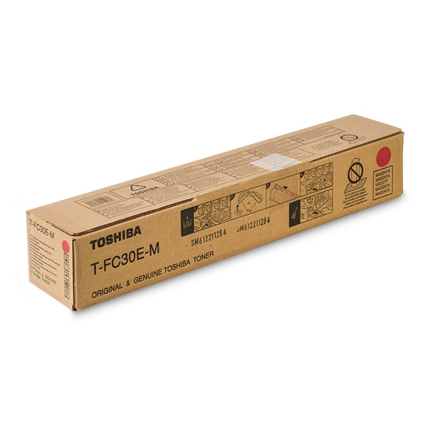 Toshiba T-FC30E-M toner magenta (origineel) 6AJ00000097 078852 - 1