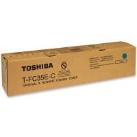 Toshiba T-FC35-C toner cyaan (origineel) 6AJ00000050 T-FC35-C 078554