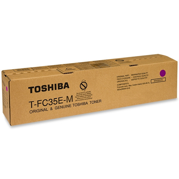 Toshiba T-FC35-M toner magenta (origineel) 6AK00000072 078556 - 1