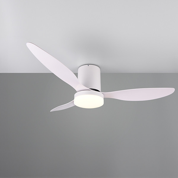 Plafondventilator met ledlamp | Göteborg | Ø 132 cm | 2700-6000K | Wit | 20W | Trio Lighting LTR00720 - 3
