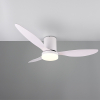 Plafondventilator met ledlamp | Göteborg | Ø 132 cm | 2700-6000K | Wit | 20W | Trio Lighting LTR00720 - 3