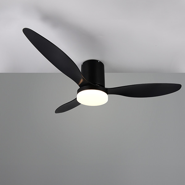 Plafondventilator met ledlamp | Göteborg | Ø 132 cm | 2700-6000K | Zwart | 20W | Trio Lighting LTR00721 - 2