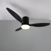 Plafondventilator met ledlamp | Göteborg | Ø 132 cm | 2700-6000K | Zwart | 20W | Trio Lighting LTR00721 - 2